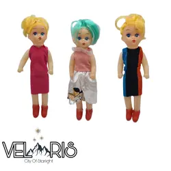 عروسک دخترانه بسته ۳ عددی | فروشگاه فانتزی ولاریس