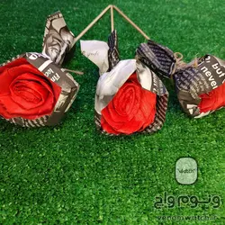 گل کاغذی روبان