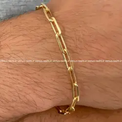 دستبند آجری استیل مردانه