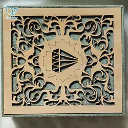 جعبه جواهر چوبی مخصوص سرویس عروس