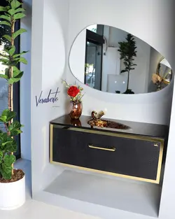 روشویی کابینتی مدل موکا