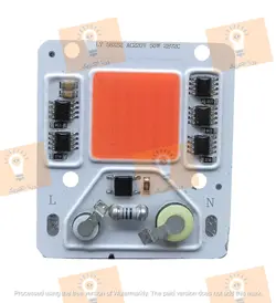 ال ای دی COB مخصوص رشد گیاه 50 وات 220 ولت