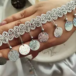 نوار جمهوری پولک نقره ای ( 10 متری )