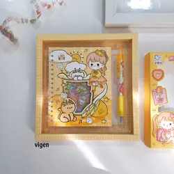 پک دفترچه استیکری و کاتر