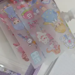 پک دفترچه استیکری و کاتر انیمه