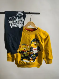 بلوز شلوار خرس موتورسوار