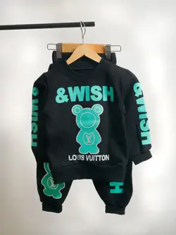 بلوز شلوار بچگانه طرح خرسی L_V