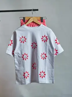 تیشرت شلوارک بابونه
