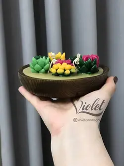 شات کاکتوس طرح چوب