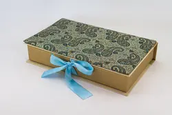 گز لقمه 32درصد پسته 300 گرمی جعبه ترمه (خلالی)ویونا