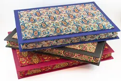 گز و سوهان مخلوط 400 گرم(سفارشی)جعبه ترمه ویونا