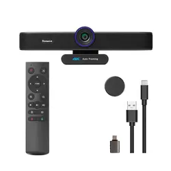 وب کم تنواو مدل 4K 4X Zoom Sony Sensor mic speaker Whit Control