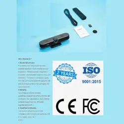وب کم تنواو مدل 4K 4X Zoom Sony Sensor mic speaker Whit Control
