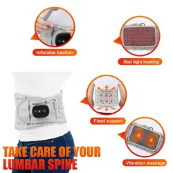 ماساژور کمر مدل Hot Electric Vibrating Belt Inflatable Lumbar