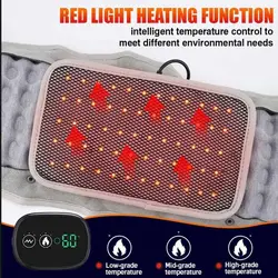 ماساژور کمر مدل Hot Electric Vibrating Belt Inflatable Lumbar