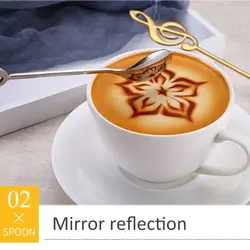 قاشق چای خوری مدل  موزیکال بسته 7 عددی