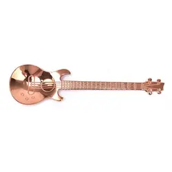 قاشق چای خوری مدل گیتار بسته 4 عددی
