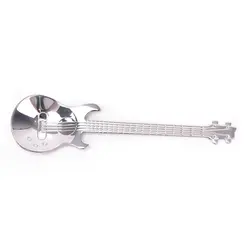 قاشق چای خوری مدل گیتار بسته 4 عددی