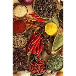 فرشینه آشپزخانه طرح ادویه کد۴۳