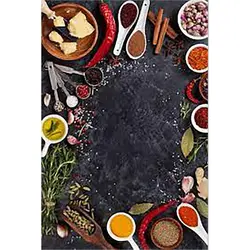 فرشینه آشپزخانه طرح فلفل و سبزیجات کد h070