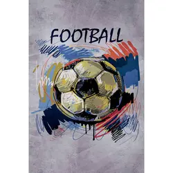 فرشینه اتاق کودک طرح توپ فوتبال۲