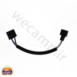 چراغ بلوری گرد 75 وات مشکی طرح جیپ light JEEP