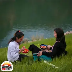 ست ظروف دو نفره لایف کمپ مدل کمبو 11 تکه Life camp tableware set