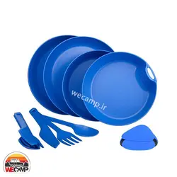 ست ظروف دو نفره لایف کمپ مدل کمبو 11 تکه Life camp tableware set