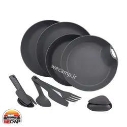ست ظروف دو نفره لایف کمپ مدل کمبو 11 تکه Life camp tableware set