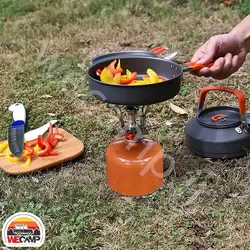 سرشعله گازی کوهنوردی تاشو چهارپره Mountaineering gas torch