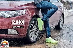 کاور کفش ضد آب سیلیکونی زینو Shoe Cover ZINO