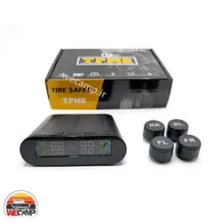نشانگر فشار باد و دمای لاستیک با سنسور اکسترنال Air pressure and tire temperature indicator TPMS