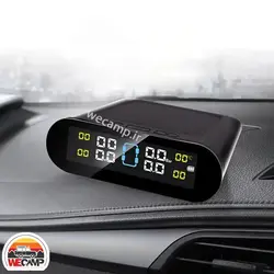 نشانگر فشار باد و دمای لاستیک با سنسور اکسترنال Air pressure and tire temperature indicator TPMS