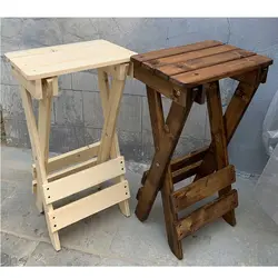 چهارپایه چوبی تاشو مخصوص اپن کد 014