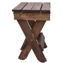 چهارپایه چوبی تاشو کد 012