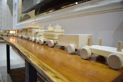 قطار چوبی مونته سوری 043