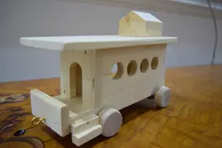 قطار چوبی مونته سوری 043