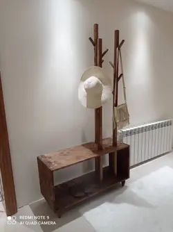 جالباسی چوبی ایستاده 051