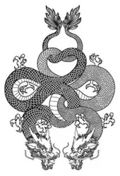 وکتور طرح تاتو اژدها