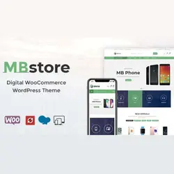 قالب دیجیتال فروشگاهی وردپرس ام بی استور | پوسته MBStore