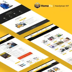 قالب خدمات تعمیر و نگهداری خانه هوم فیکس | پوسته Home Fix