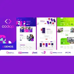 پوسته نرم افزار برنامه و دیجیتال کدیکا | قالب Codiqa