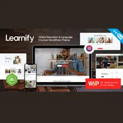 پوسته یادگیری آنلاین کورس های آموزشی وردپرس لرنیفای | قالب Learnify