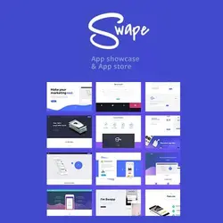 قالب وردپرس نمایش برنامه و فروشگاه برنامه Swape | پوسته Swape