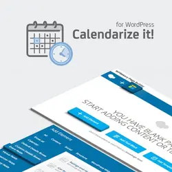 افزونه طراحی تقویم پیشرفته در وردپرس | Calendarize it