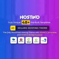 قالب هاستینگ هاستیکو | پوسته حرفه ای Hostiko