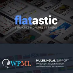 قالب فروشگاهی چندمنظوره فلت آستیک | Flatastic