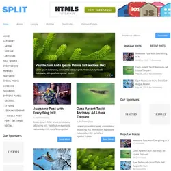 قالب وردپرس اسپلیت | MyThemeShop Split