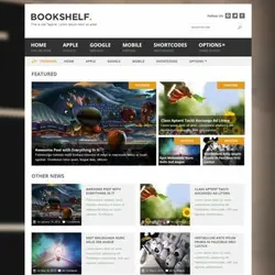 قالب فروشگاهی قفسه کتاب | MyThemeShop Bookshelf