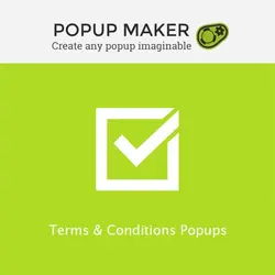 افزونه شرایط و ضوابط به صورت پاپ آپ | Popup Maker